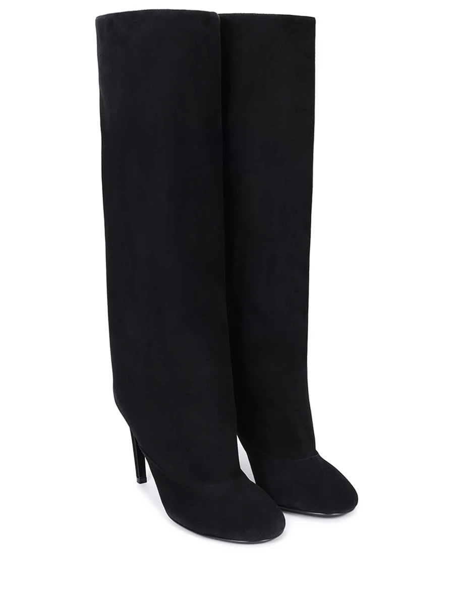 Сапоги замшевые SR Arc SERGIO ROSSI B09610-MCAZ01-1000-310 Черный  Фото 2