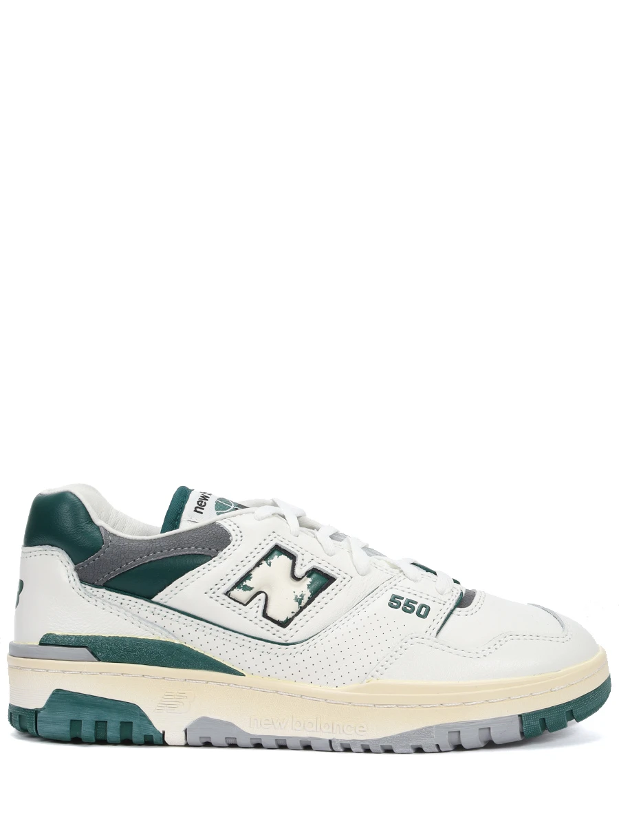 Кеды кожаные NEW BALANCE BB550VTG SEAMID Белый 