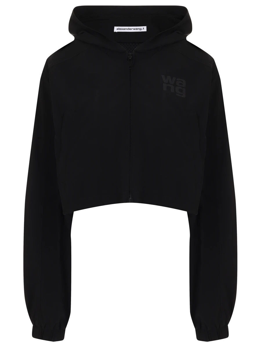 Олимпийка однотонная ALEXANDER WANG 4WC3242087 001 Черный 