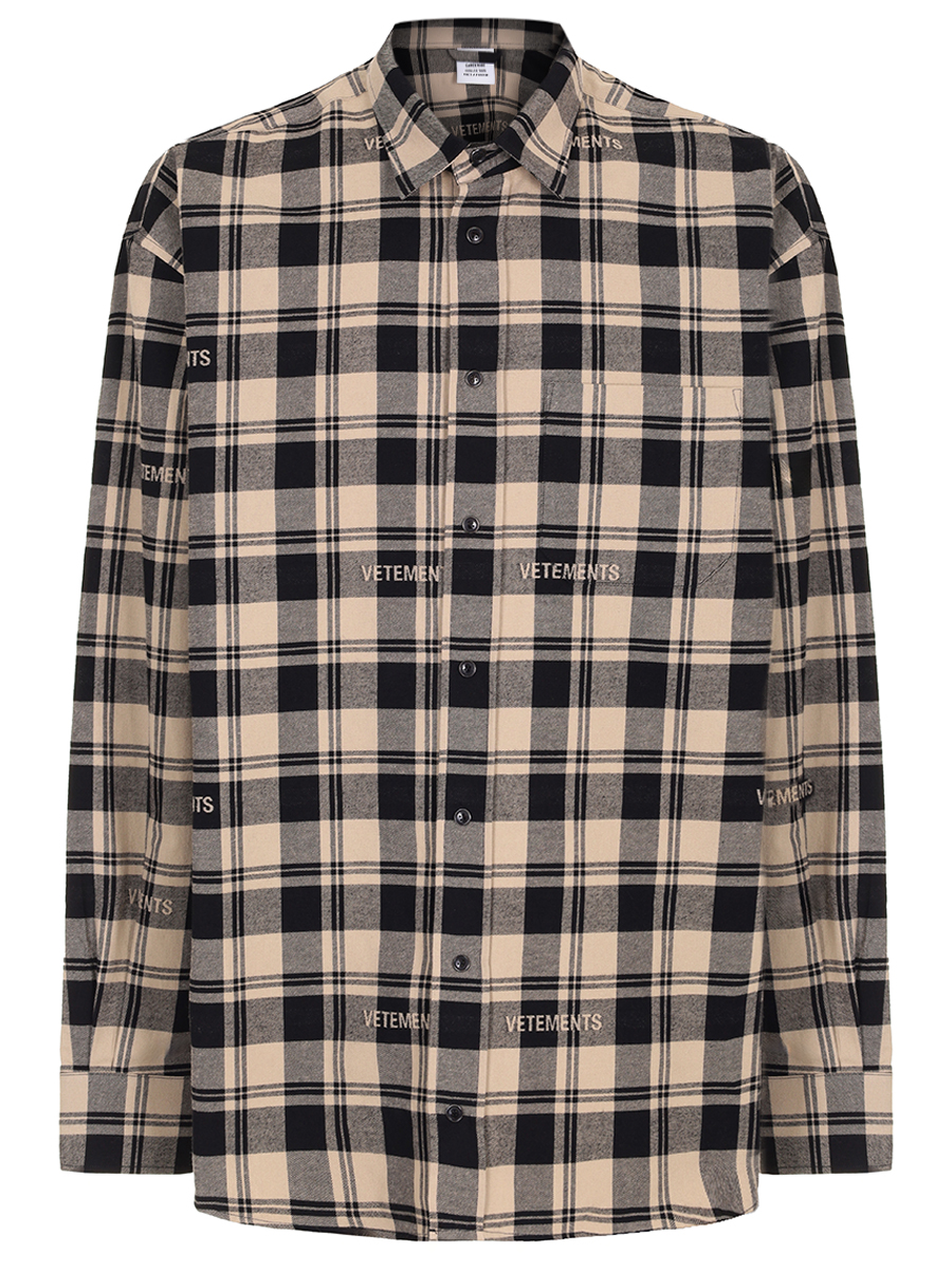 Рубашка Regular Fit хлопковая VETEMENTS