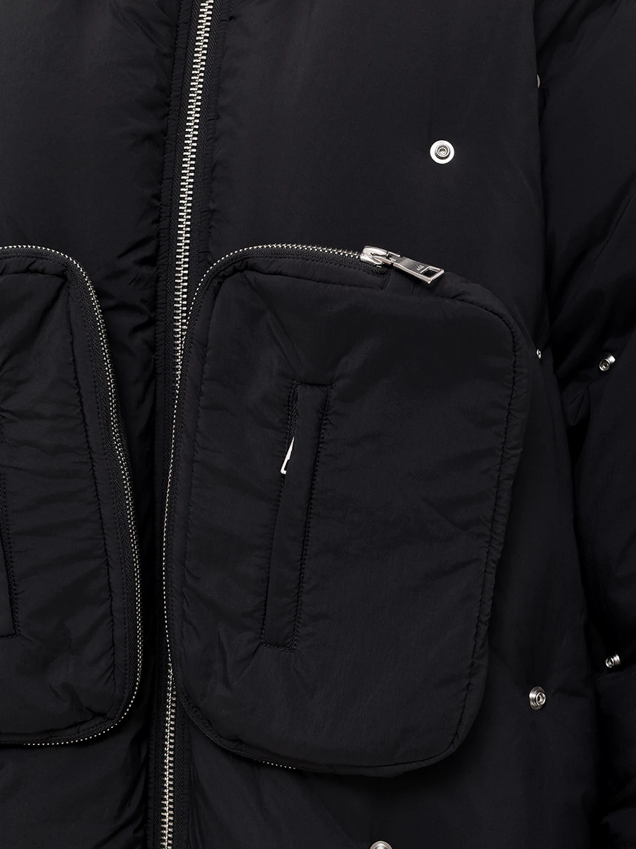 

Пуховик стеганый, Черный, 10RW100B/8507