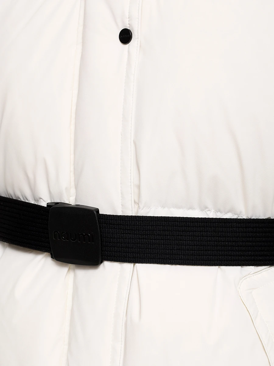 Пуховик стеганый NAUMI 1746SW-1005-A001 Белый  Фото 5