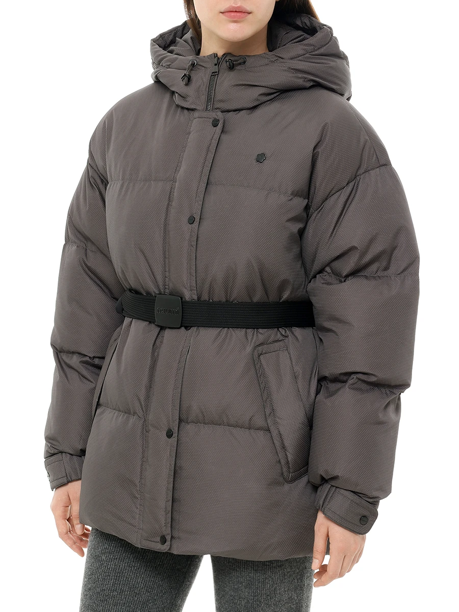 Пуховик стеганый NAUMI 1746SW-1029-A201 Серый  Фото 4