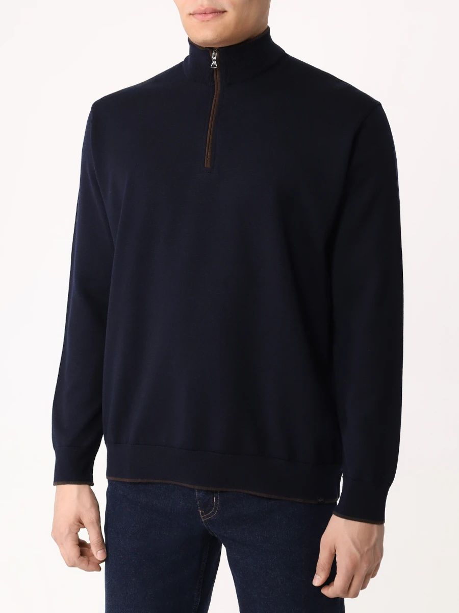 

Джемпер шерстяной, Синий, 14311100/050