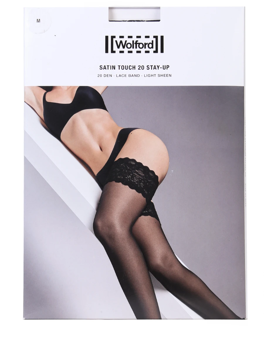 

Чулки капроновые Satin Touch, Черный, 21223-7005