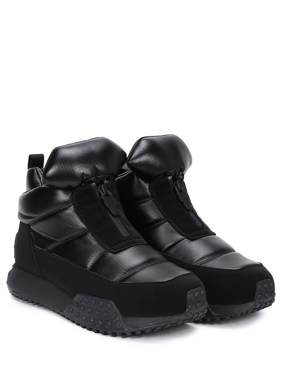 Ботинки стеганые на меху JOG DOG 52152TUFRH4-168 Черный  Фото 2