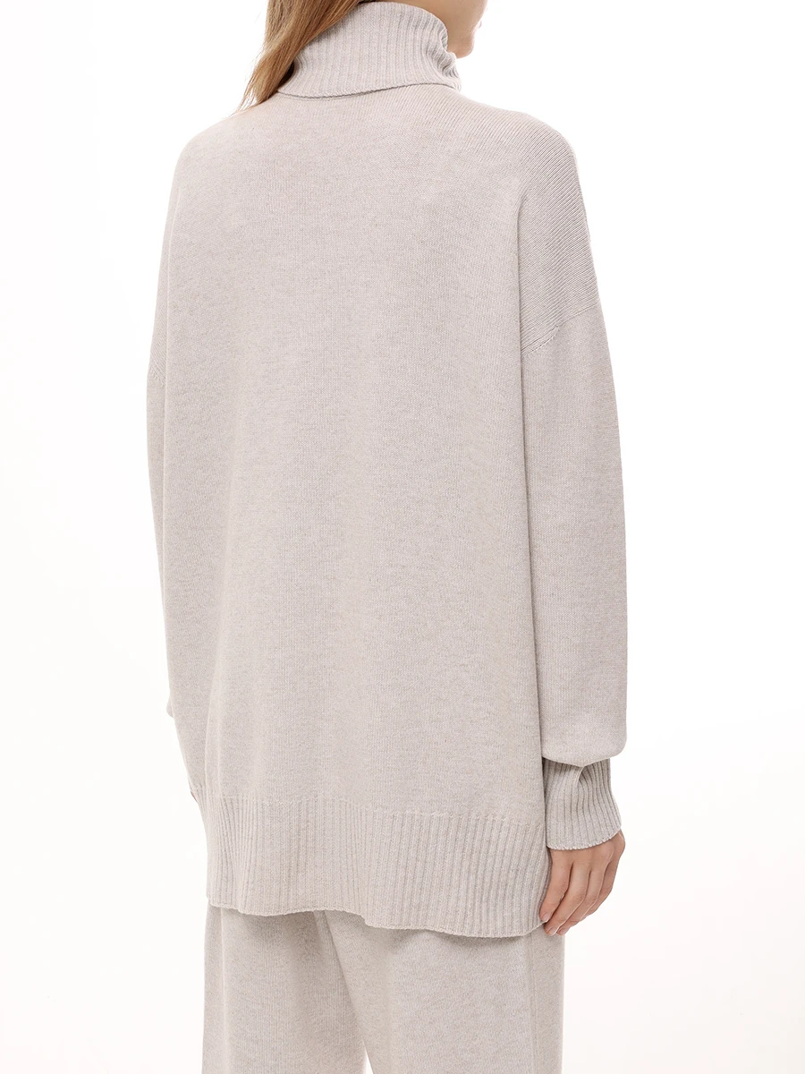 Костюм из шерсти и кашемира BRUNELLO CUCINELLI M16709403P/M16709499P C9610 Бежевый  Фото 3