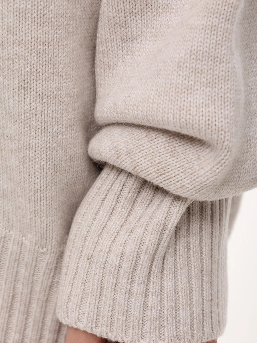 Костюм из шерсти и кашемира BRUNELLO CUCINELLI M16709403P/M16709499P C9610 Бежевый  Фото 6