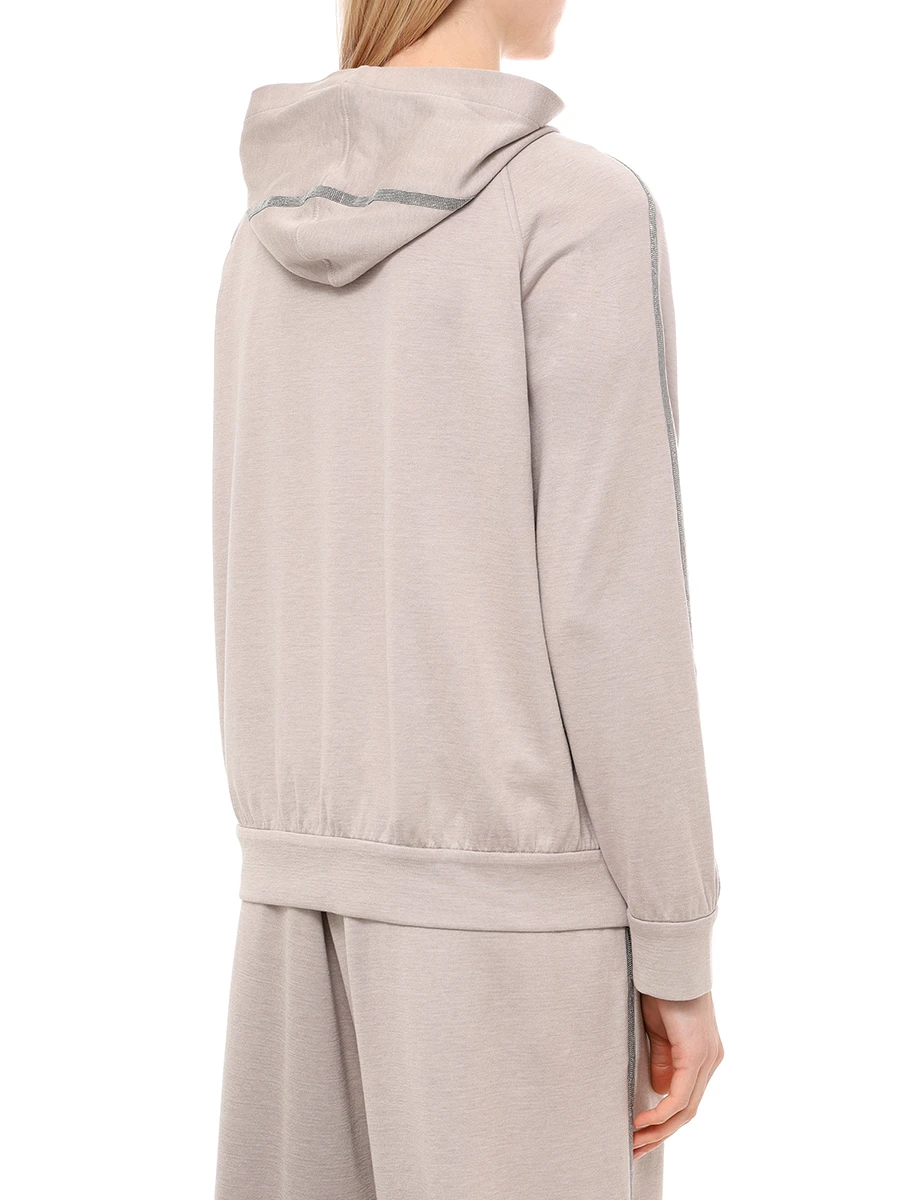 Костюм хлопковый BRUNELLO CUCINELLI MP828SM606/MP828SM689 C9593 Бежевый  Фото 3