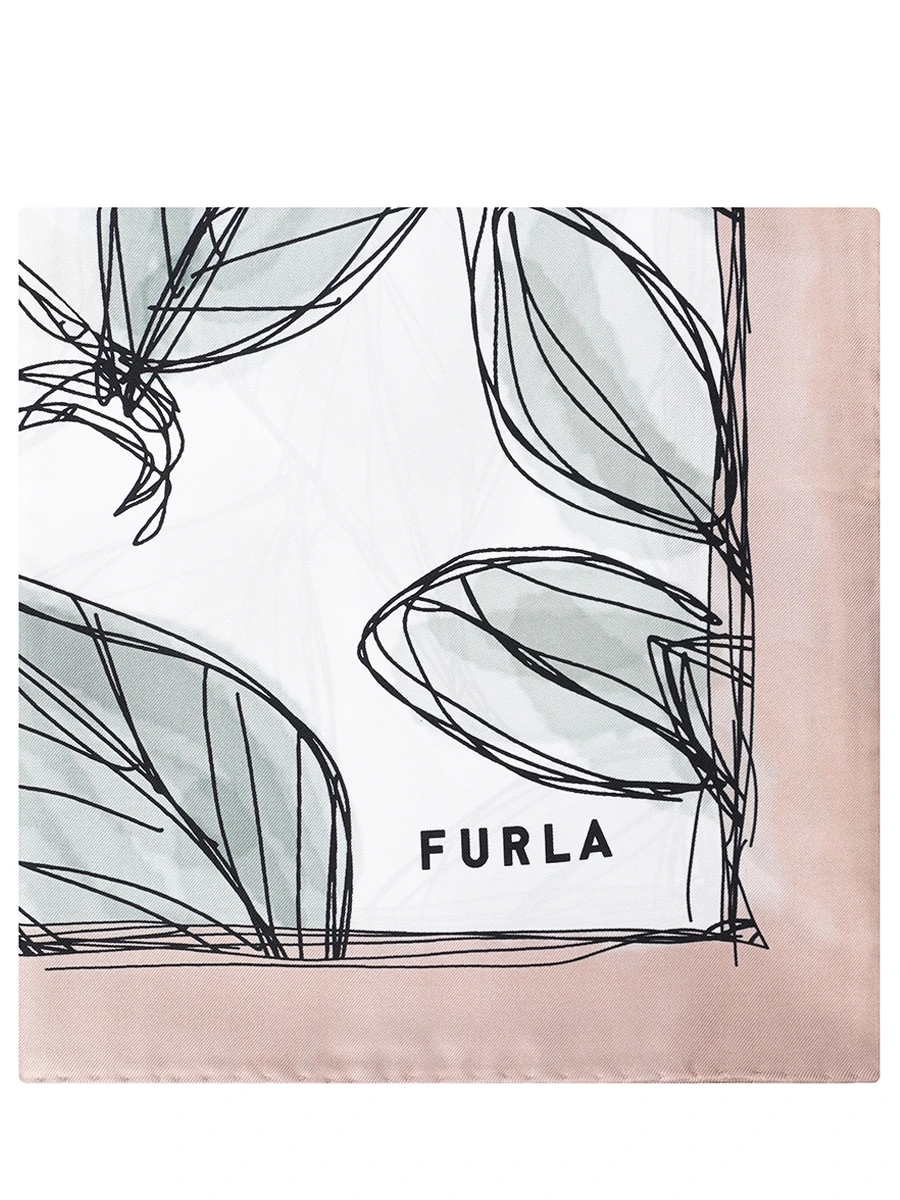 Платок шелковый FURLA WT00021-BX3591-MT000 Белый 