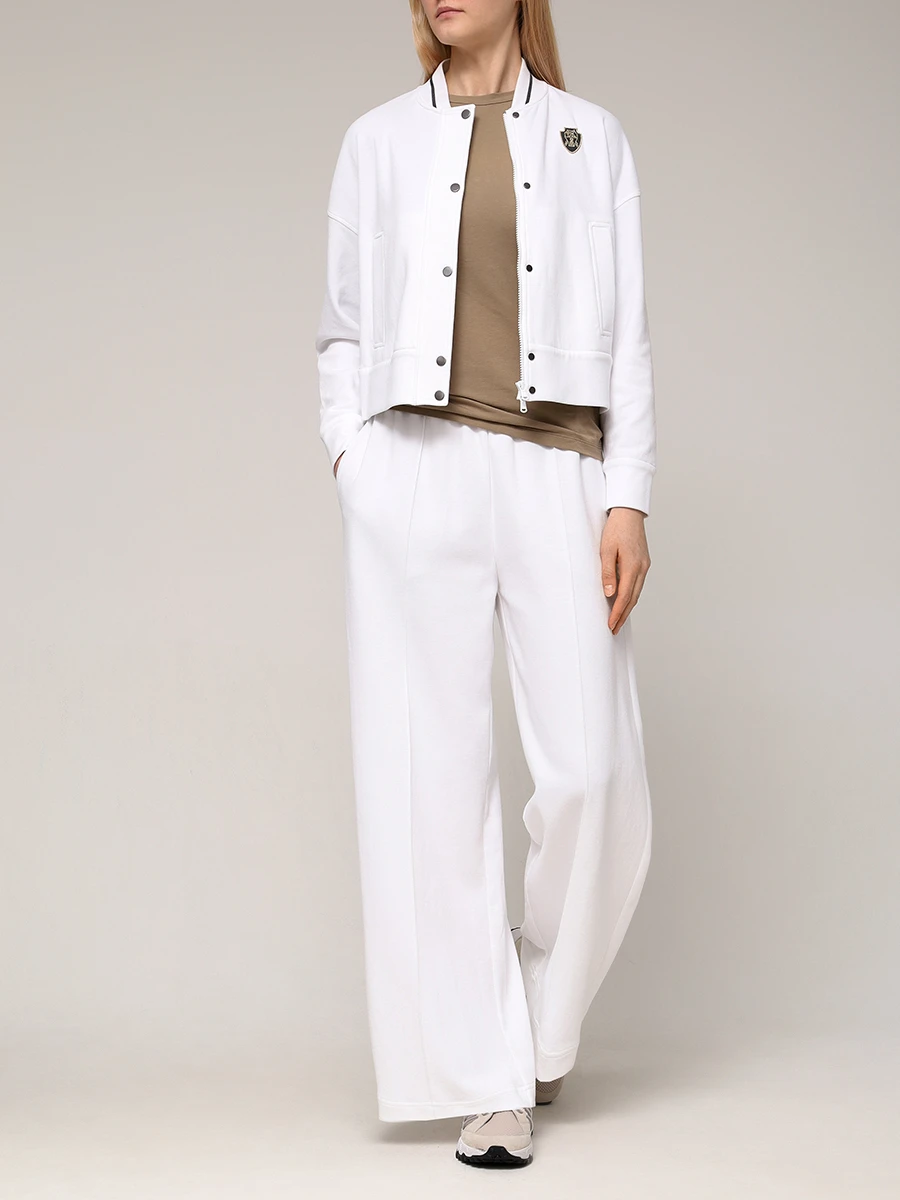 Костюм хлопковый BRUNELLO CUCINELLI MG927HC706/MG927HC799 C6159 Белый  Фото 2