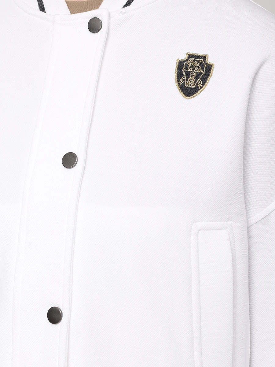 Костюм хлопковый BRUNELLO CUCINELLI MG927HC706/MG927HC799 C6159 Белый  Фото 5