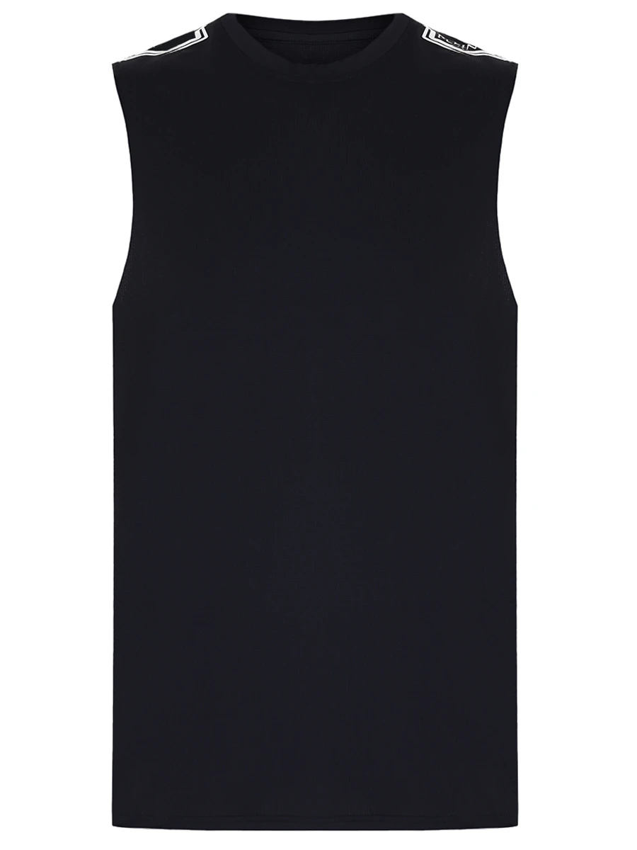 Майка однотонная PLEIN SPORT MTK7955/02 Черный 