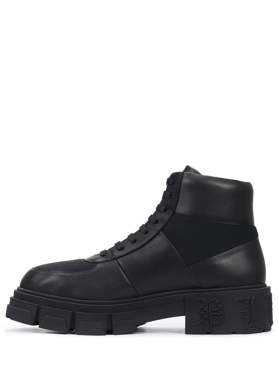 Ботинки комбинированные PHILIPP PLEIN MSE0284/02 Черный  Фото 3