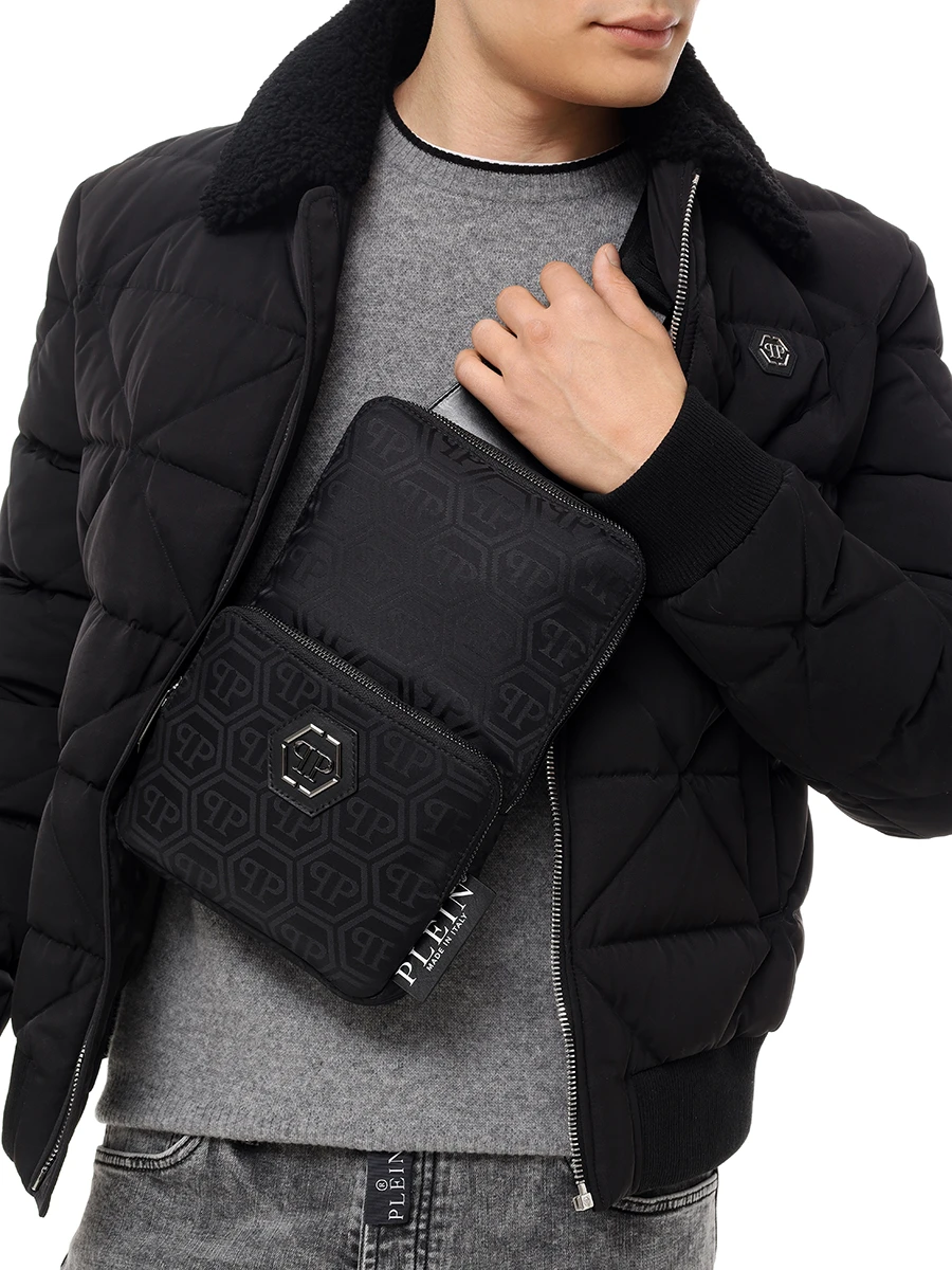 Сумка текстильная PHILIPP PLEIN MBA1434/02 Черный  Фото 2
