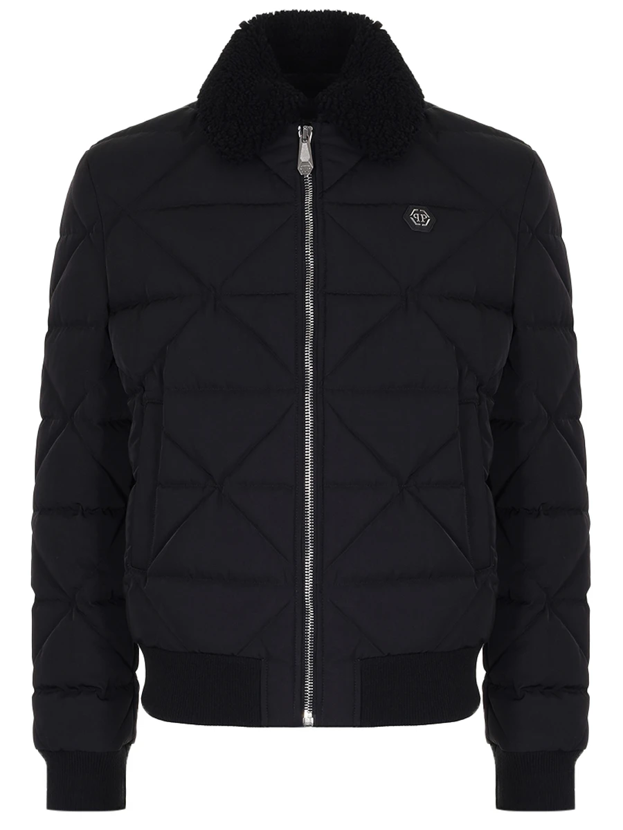 Пуховик стеганый PHILIPP PLEIN MRB2630/02 Черный 