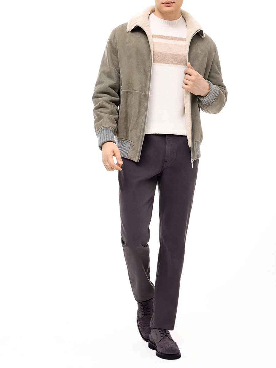 Свитер кашемировый MALO UXA340 Y1B18 EM833 Кремовый  Фото 2