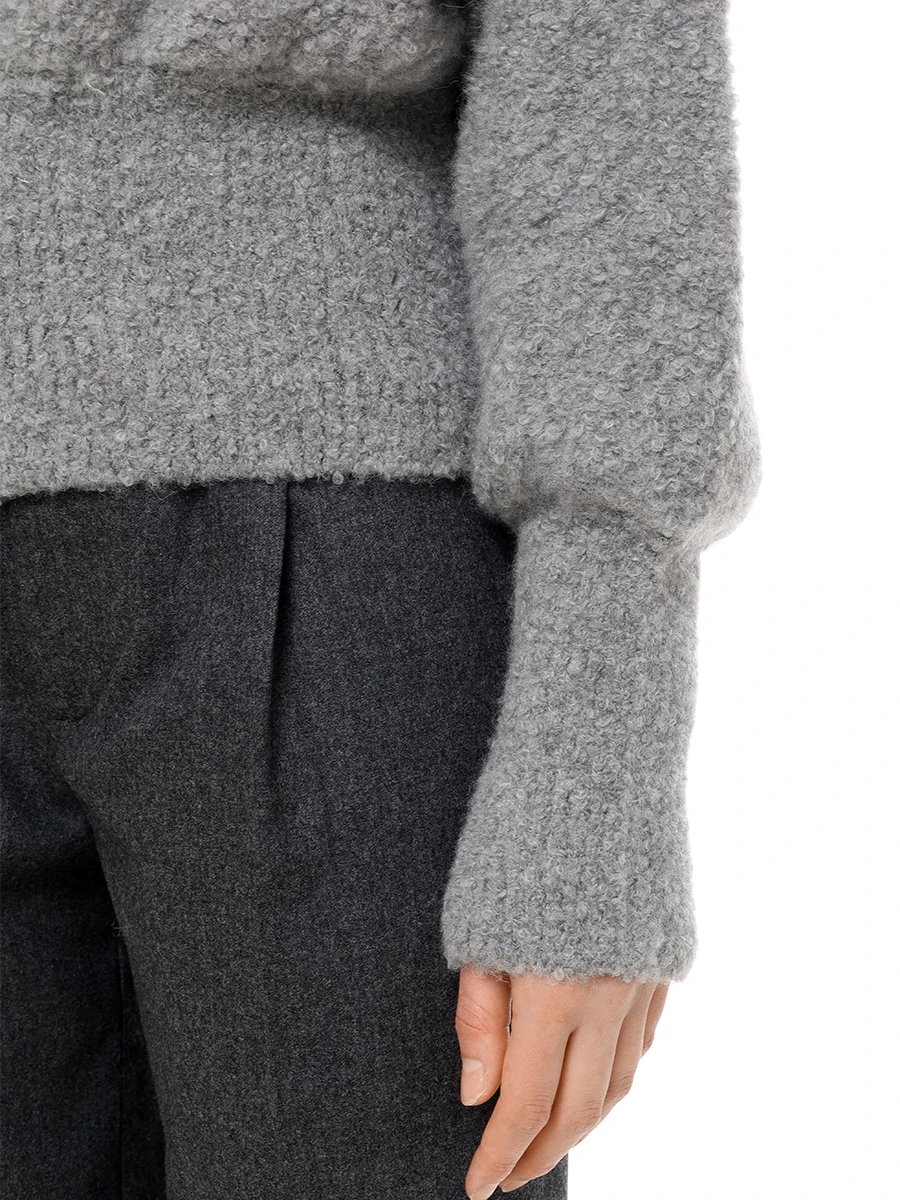 Кардиган из кашемира и шерсти SASUPHI W24704 0951 Серый  Фото 5