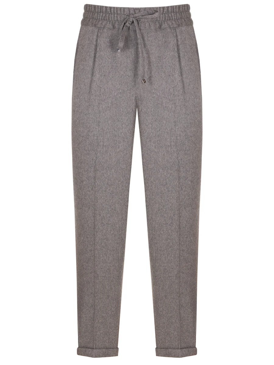 Брюки кашемировые KITON D37102K0580E03004 Серый 