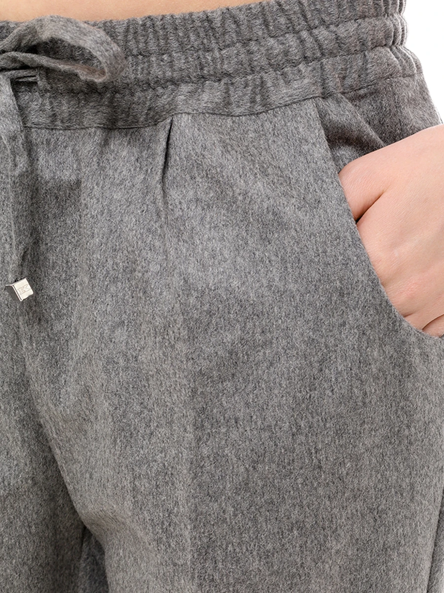 Брюки кашемировые KITON D37102K0580E03004 Серый  Фото 5