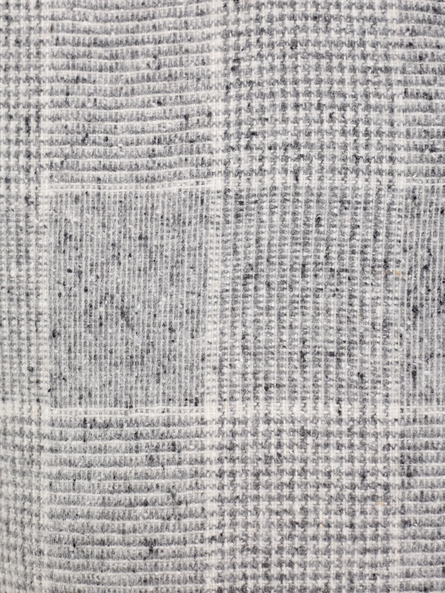 Рубашка из шелка и шерсти KITON D58453K0541E02000 Серый  Фото 6