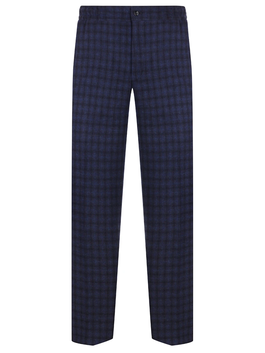 

Брюки шерстяные, Синий, UPN01K0133E04001