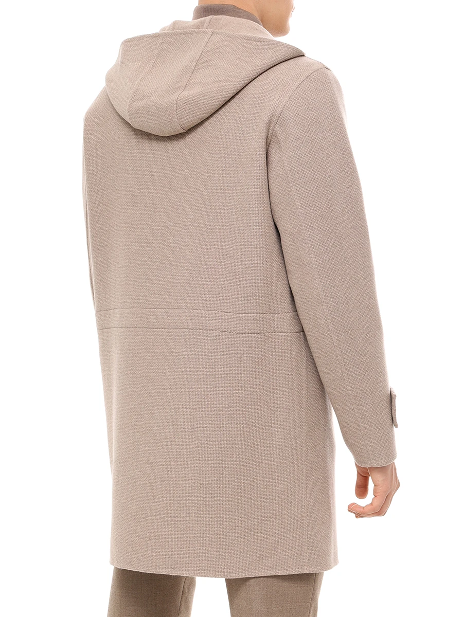 Пальто кашемировое KITON UW1867V0416F02000 Бежевый  Фото 3