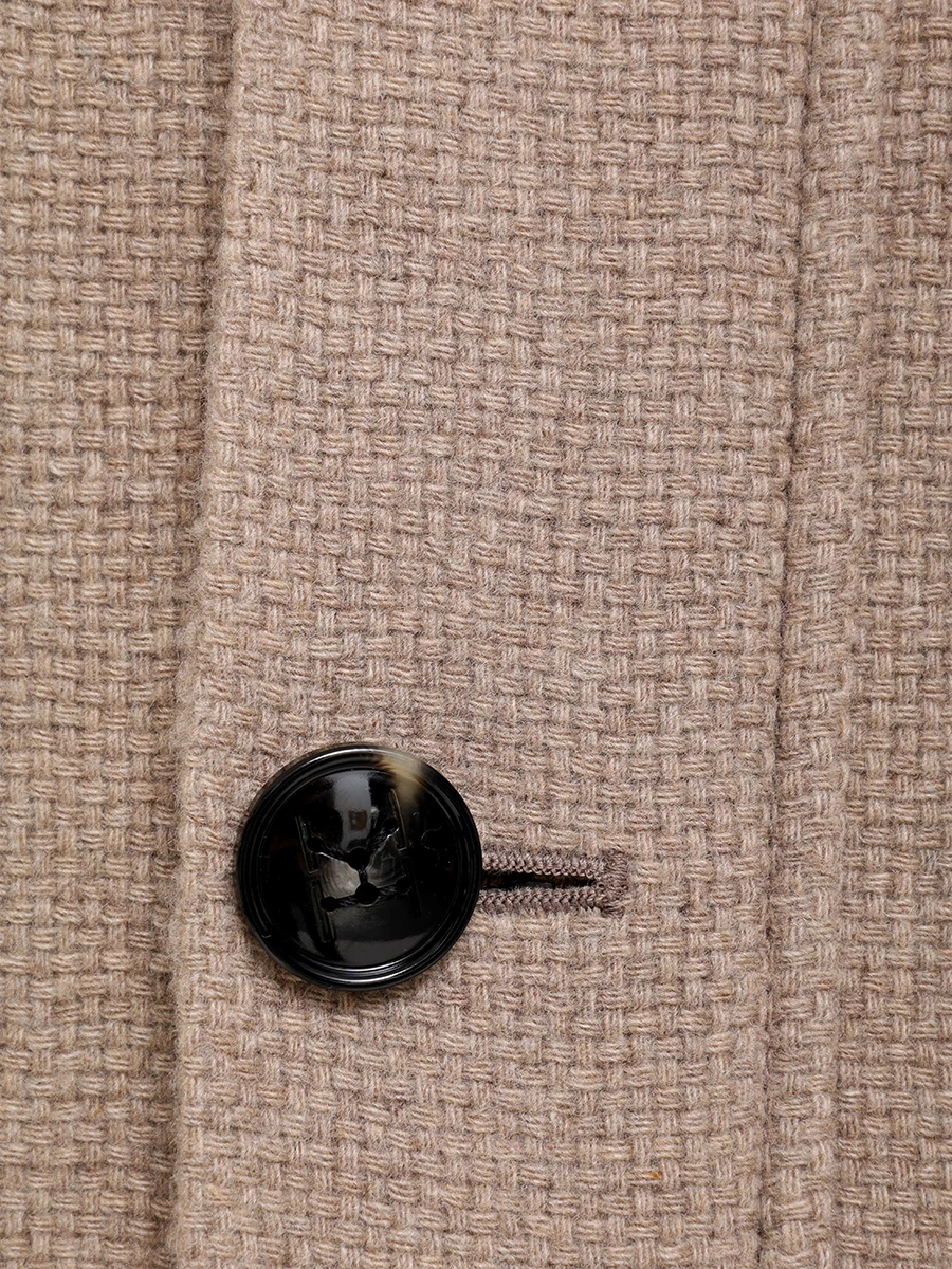 Пальто кашемировое KITON UW1867V0416F02000 Бежевый  Фото 6