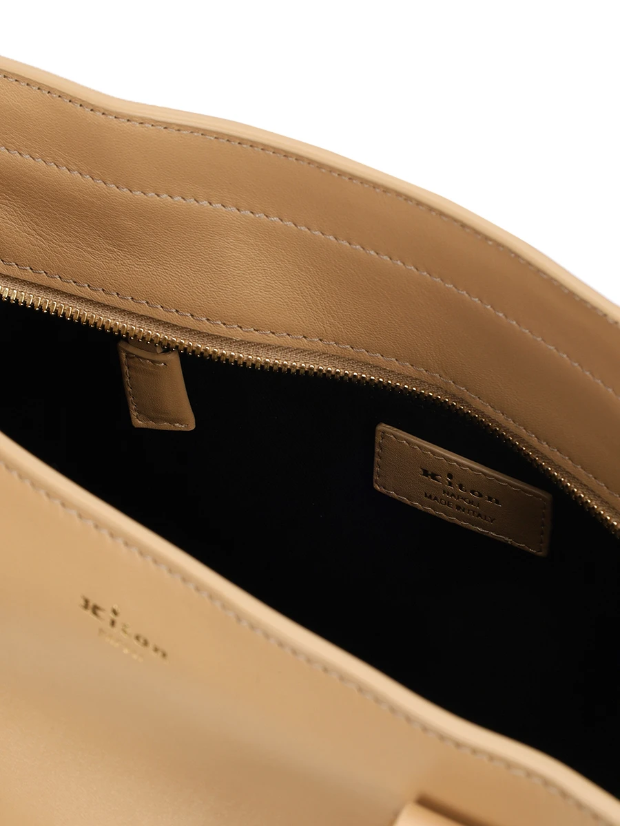 Сумка кожаная KITON DSSTOTEN0101220001 Коричневый  Фото 4