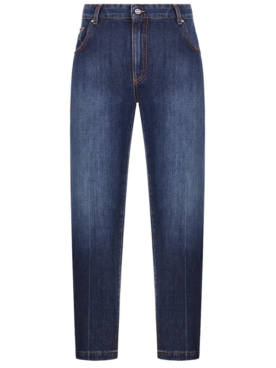 Джинсы хлопковые KITON DJ56103K0501F02001 Синий 