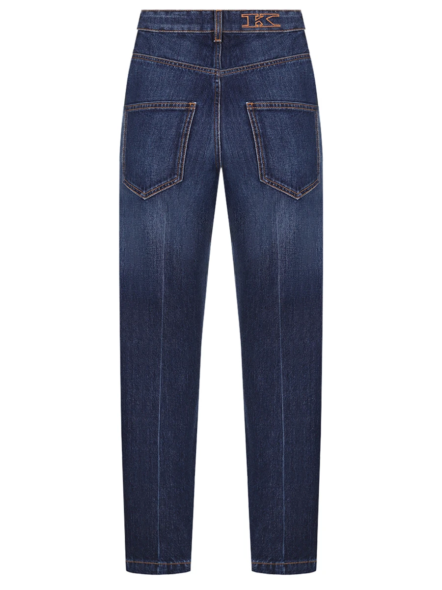 Джинсы хлопковые KITON DJ56103K0501F02001 Синий  Фото 2