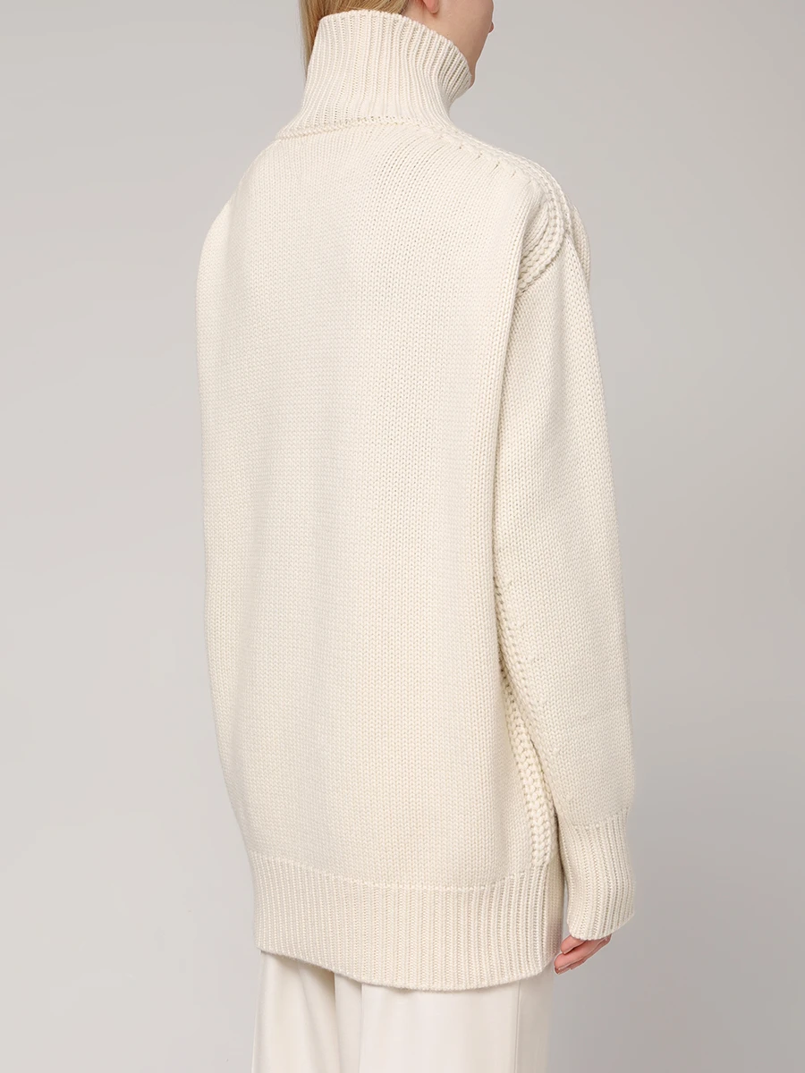 

Свитер кашемировый, Белый, W24603 0101