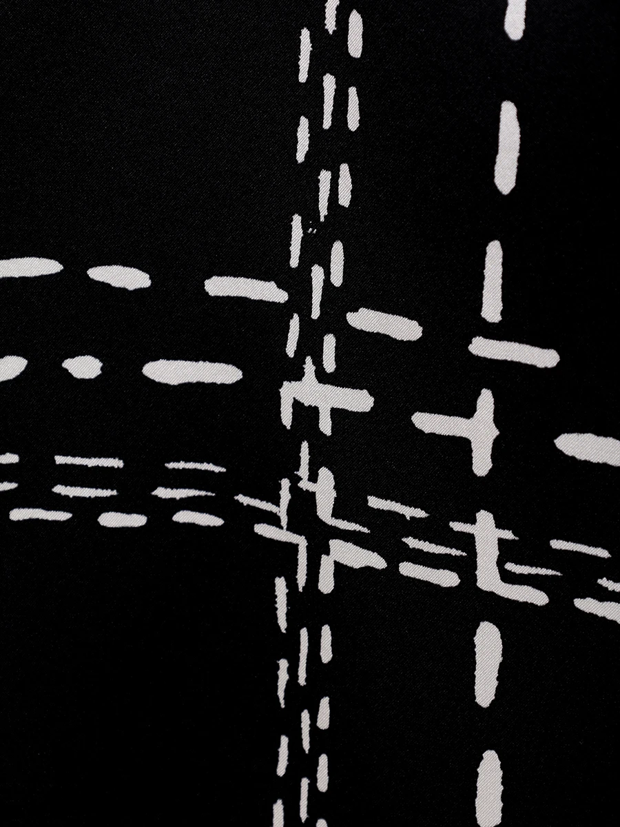 

Блуза шелковая, Черный, D48407K0561E01000