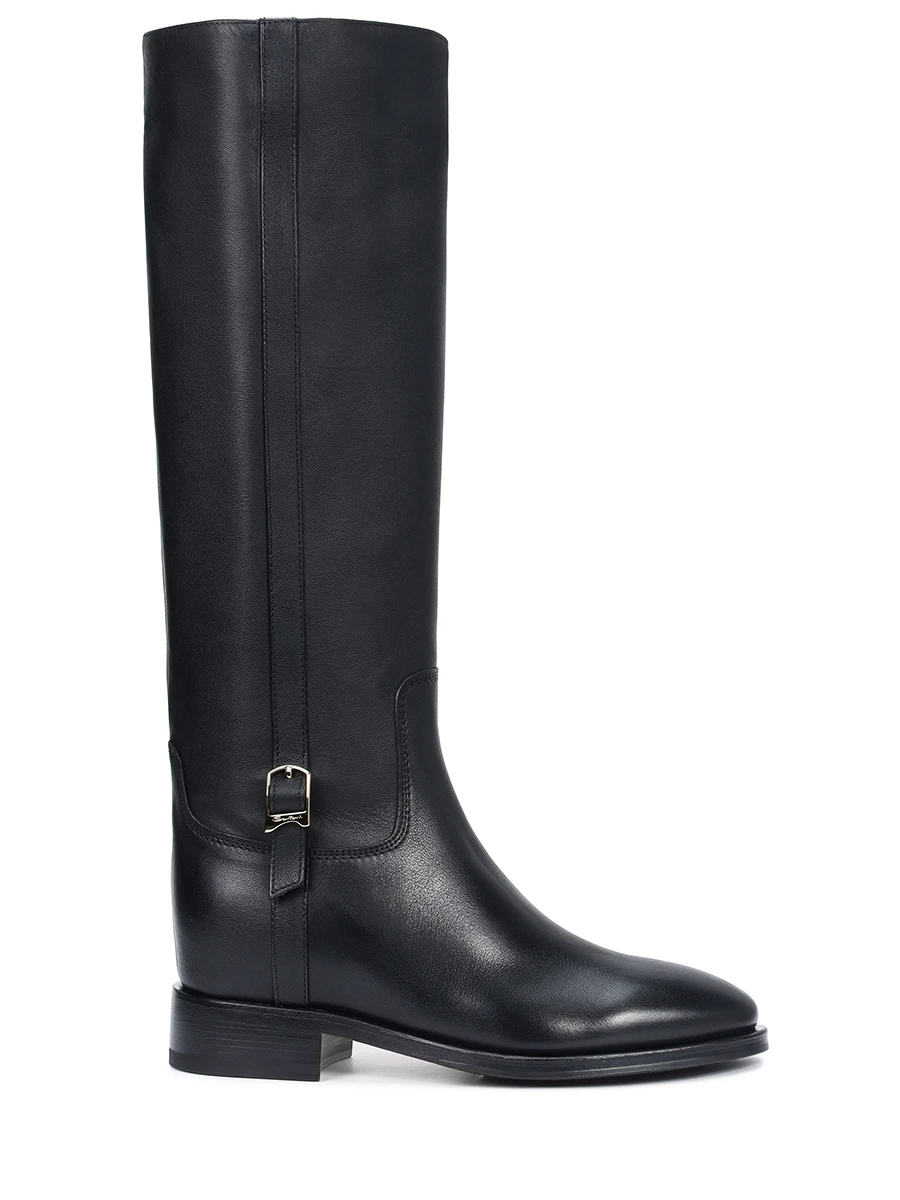 Сапоги кожаные SANTONI WSHM71084BJ2NLGAN01 Черный 