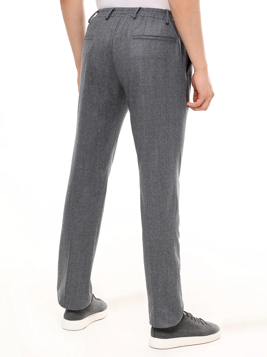 

Брюки шерстяные, Серый, 252WN6184/40/SF.JOGGER_2