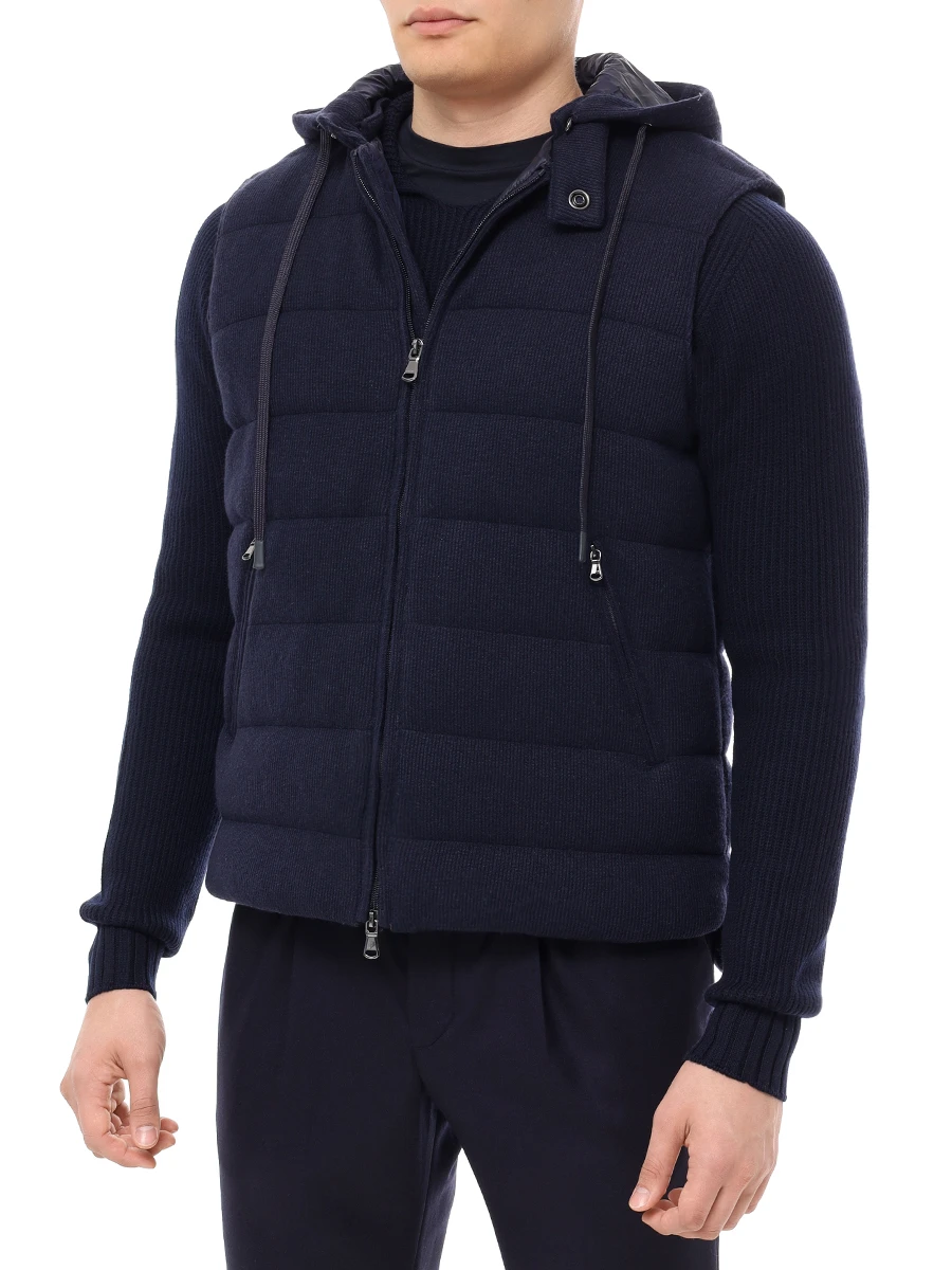 Жилет стеганый FRADI 252WN7138/52/LEWIS_K Синий  Фото 4