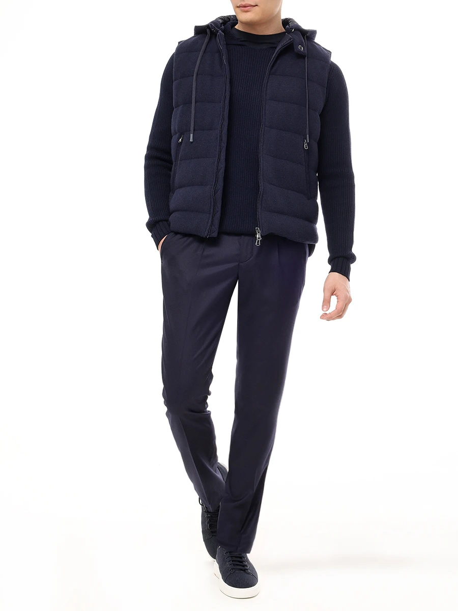 Жилет стеганый FRADI 252WN7138/52/LEWIS_K Синий  Фото 2