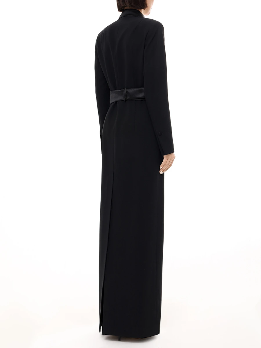 Платье однотонное VASSA&CO V249399-1181C99 (170) Черный  Фото 3