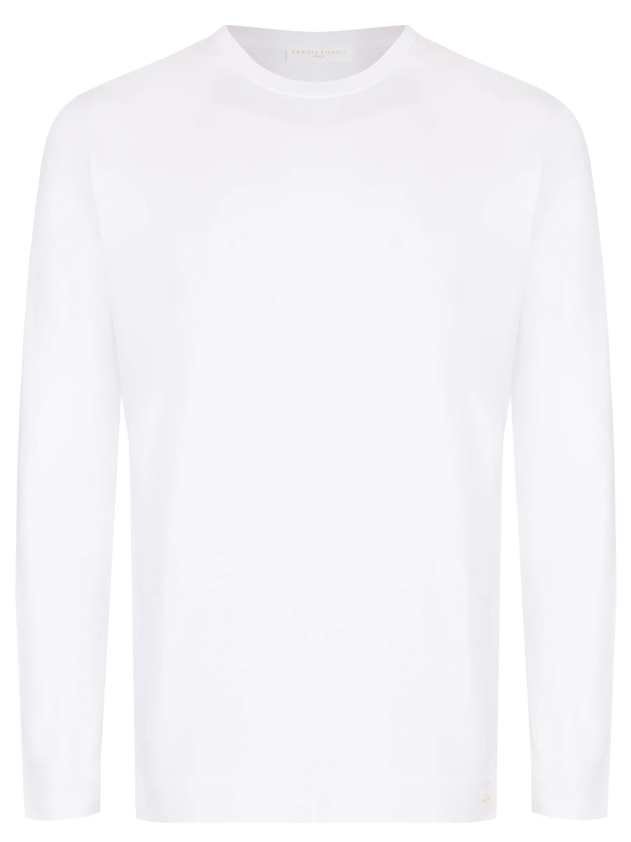 

Футболка хлопковая, Белый, 0628 T/SHIRT GIRO M/LUNGA 01 BIANCO