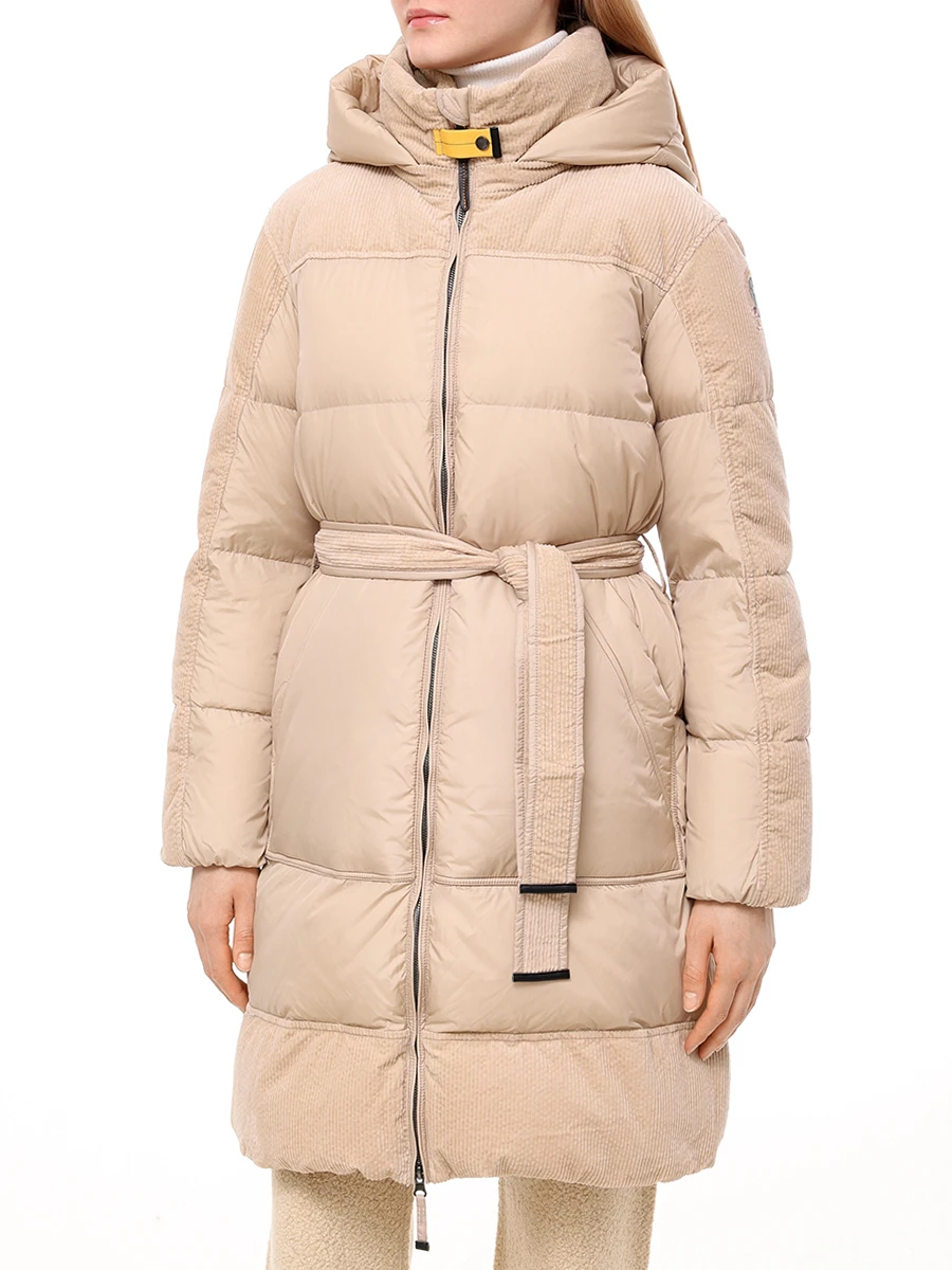 Пуховик стеганый PARAJUMPERS 24WMPWPUCU32 INTERSTELLAR/253 Бежевый  Фото 4