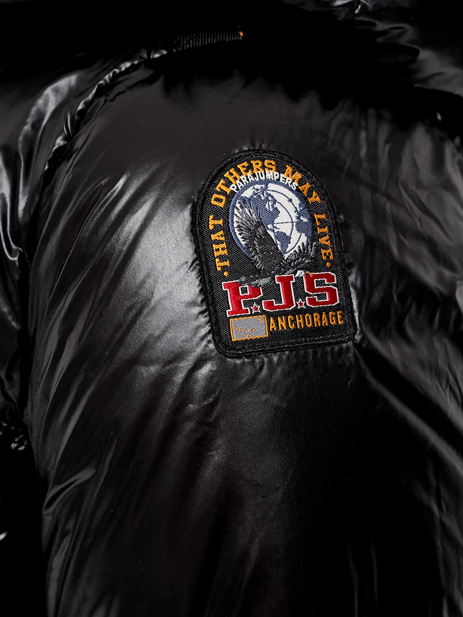 Пуховик стеганый PARAJUMPERS 24WMPWPULP32 ARUM/541 Черный  Фото 6