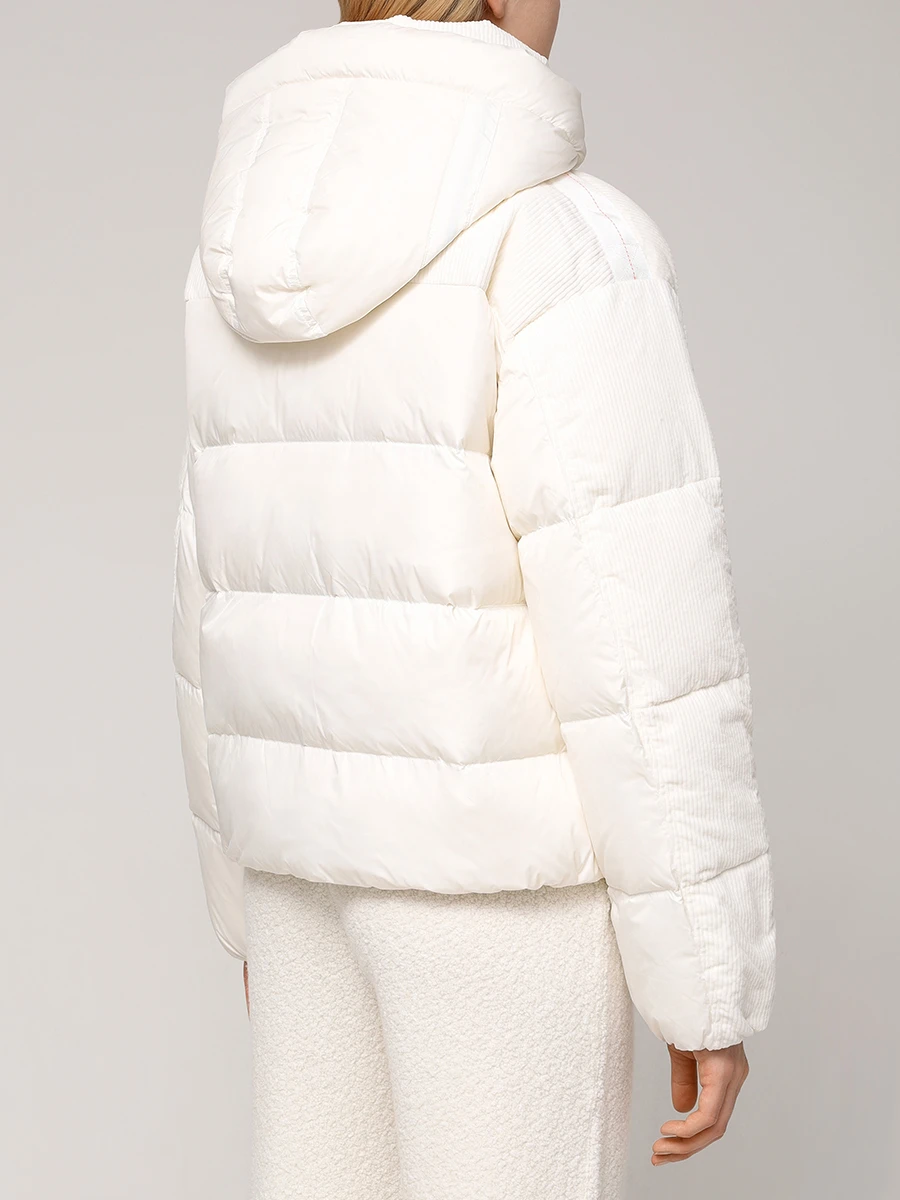 Пуховик стеганый PARAJUMPERS 24WMPWPUCU31 MIRROR/748 Кремовый  Фото 3