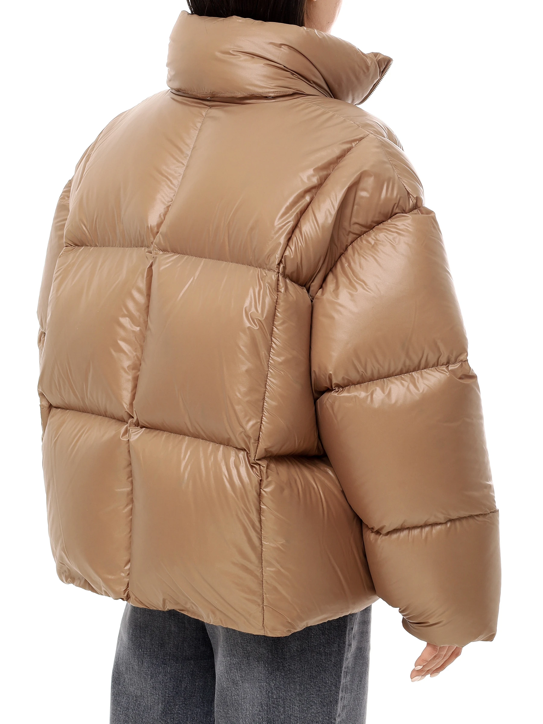 Пуховик стеганый JIL SANDER J40AF0161 J70007 218 Бежевый  Фото 3