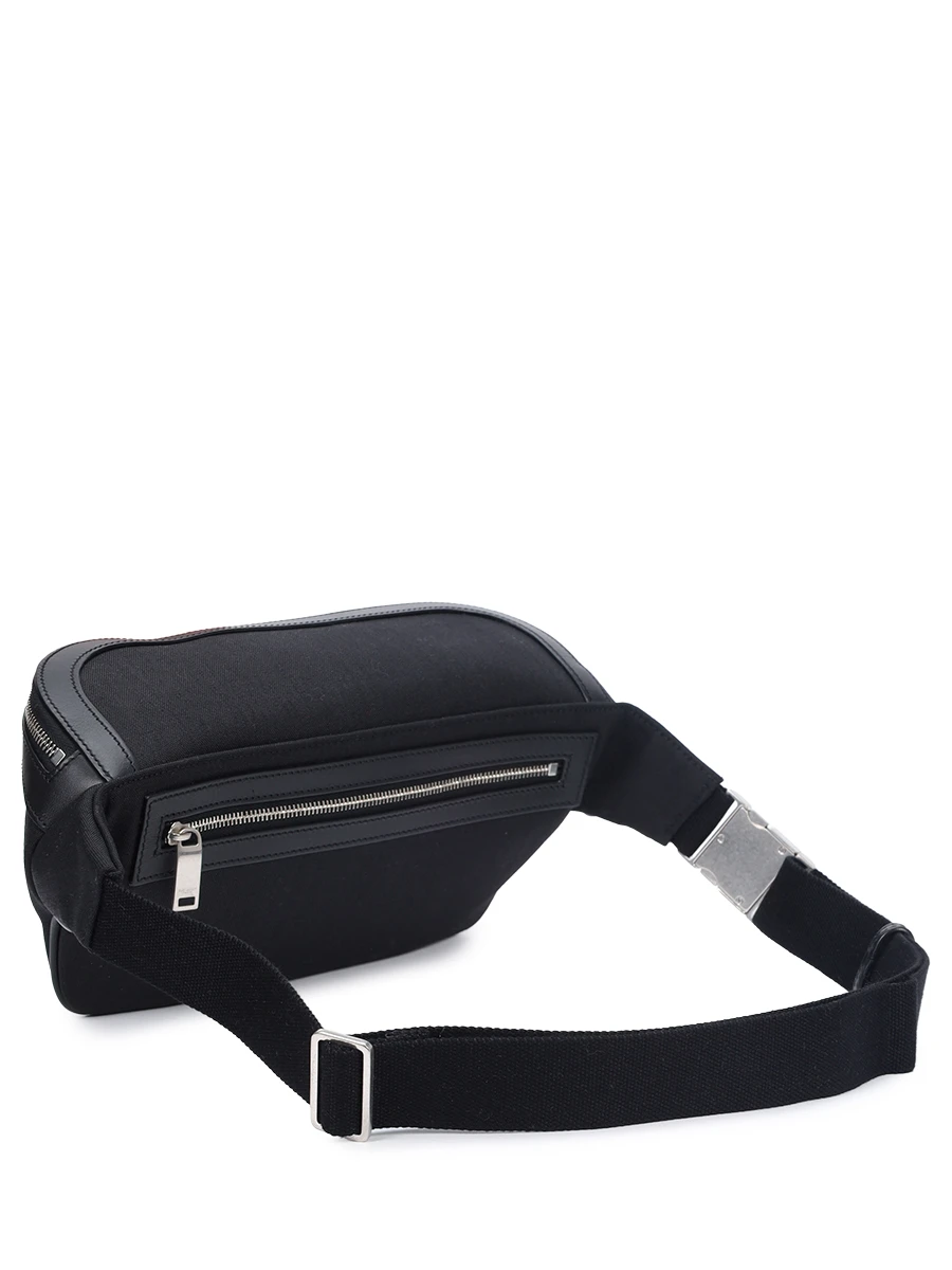 Сумка текстильная SAINT LAURENT 557831 GIVLE 1000 Черный  Фото 3