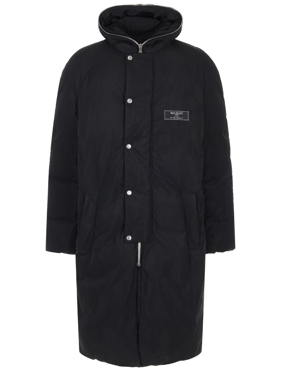 Куртка стеганая BALMAIN DH0TQ080XK13 Черный 