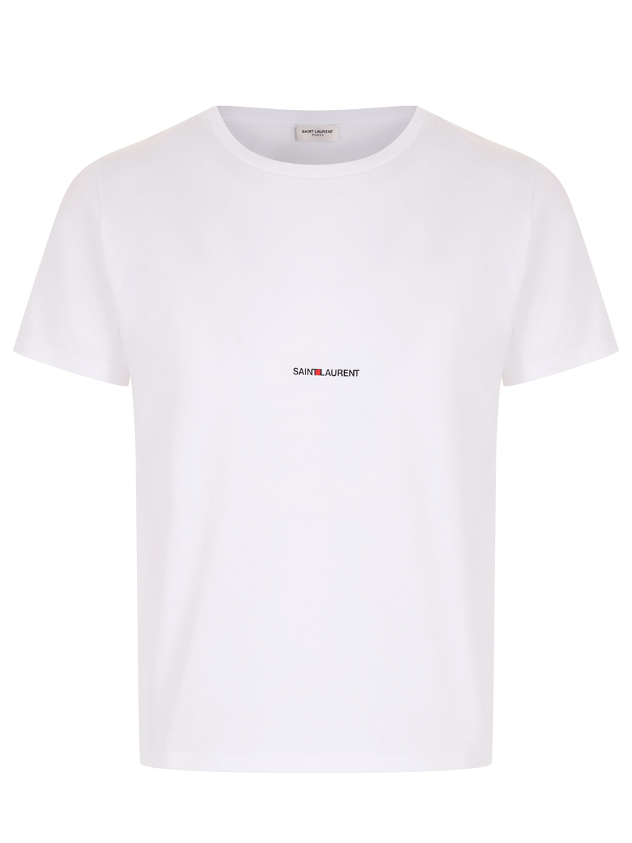 Футболка хлопковая SAINT LAURENT