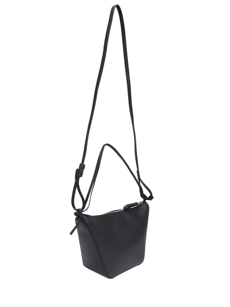 Сумка кожаная Puzzle Edge LOEWE A538G13X01 1100 Черный  Фото 4