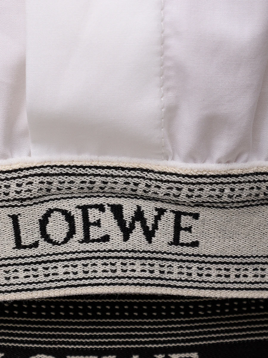 Рубашка хлопковая LOEWE S359Y05XAX 2090 Белый  Фото 6