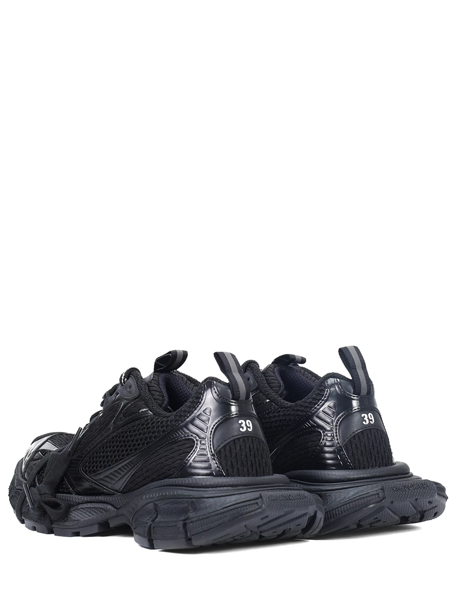Кроссовки комбинированные BALENCIAGA 734731 W3XL1 1010 Черный  Фото 4
