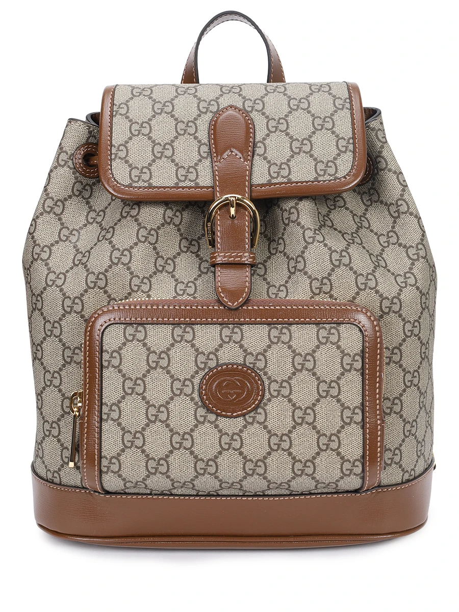 

Рюкзак текстильный GG Retro, Бежевый, 674147 92THG 8563